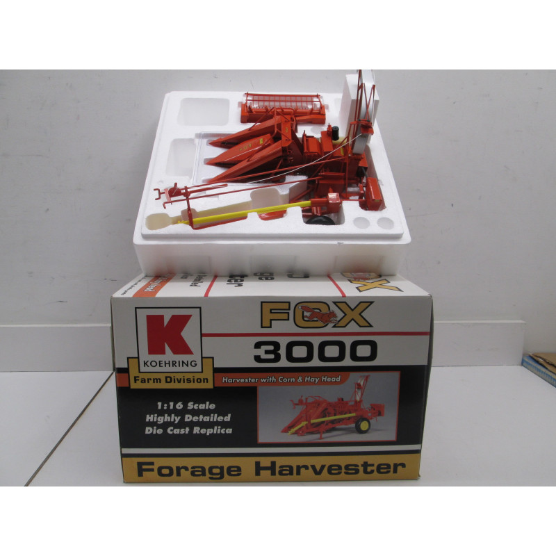 FOX 3000 FORAGE HARVESTER, NIB - Old Toy Box