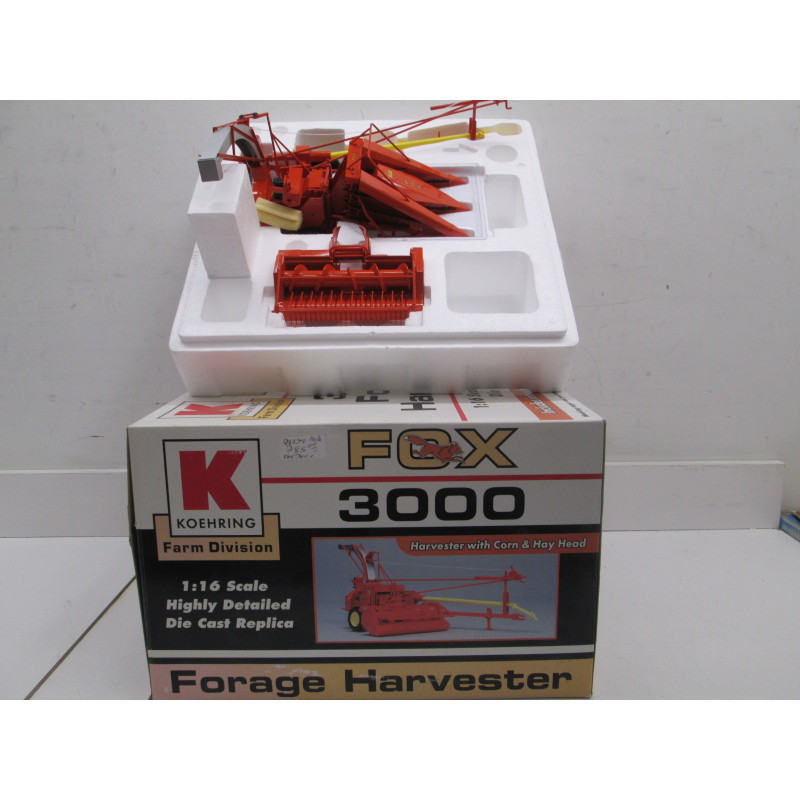 FOX 3000 FORAGE HARVESTER, NIB - Old Toy Box